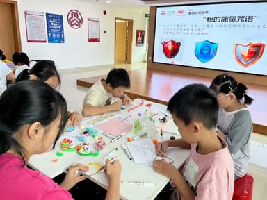 广东深圳宝安区沙井社区开展防欺凌教育小组为青少年成长注入“心”能量